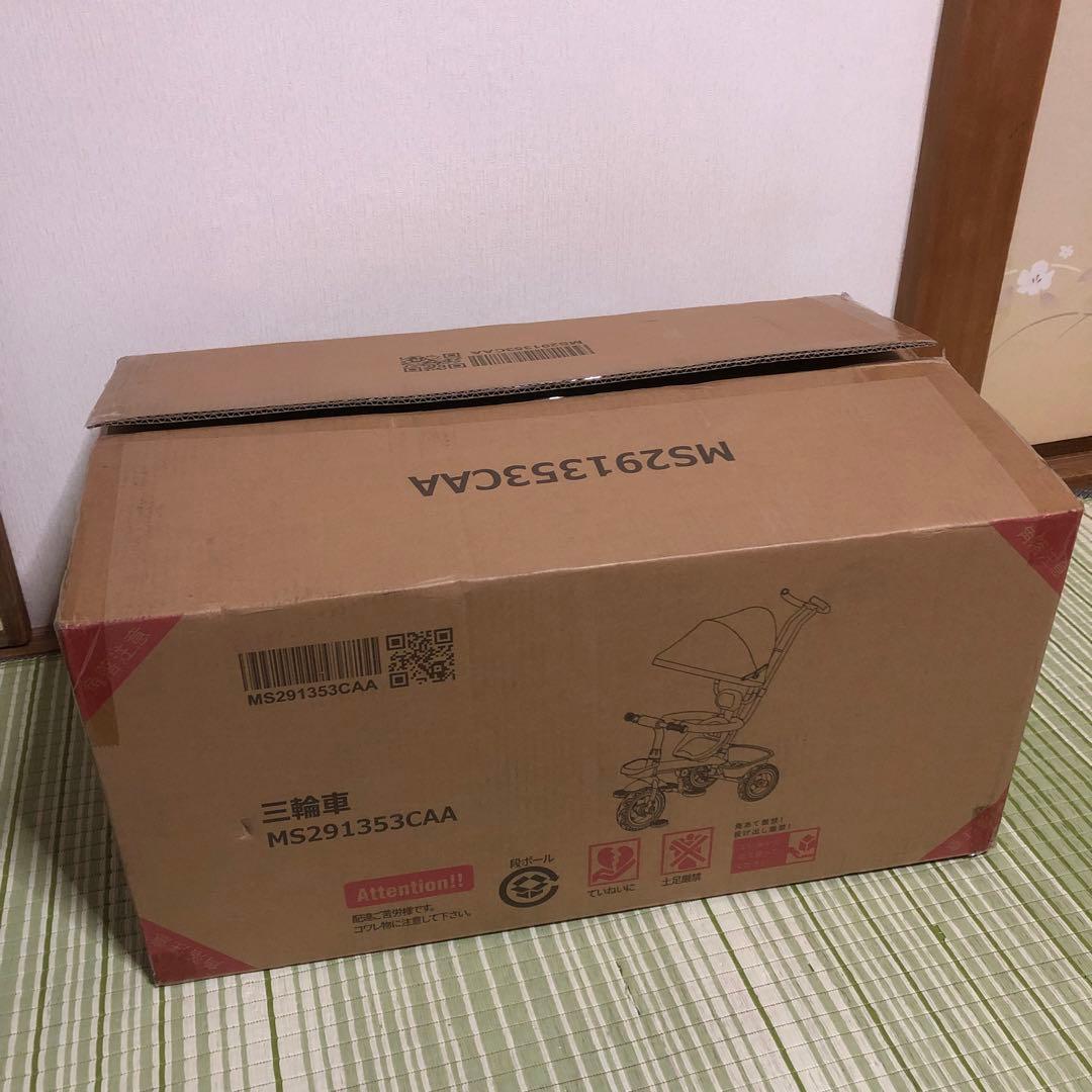 新品未使用 BTM パープル 三輪車 子供用　紫