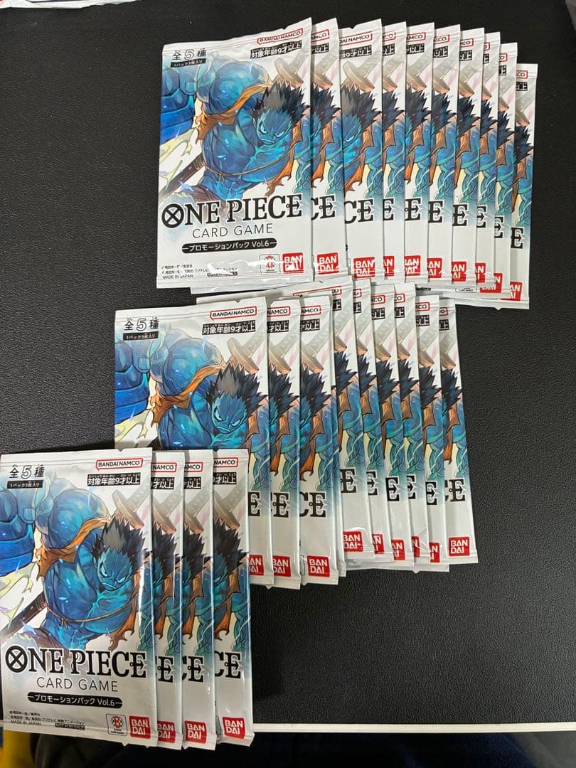 【24セット】ワンピースカードゲーム　プロモーションパック Vol.6