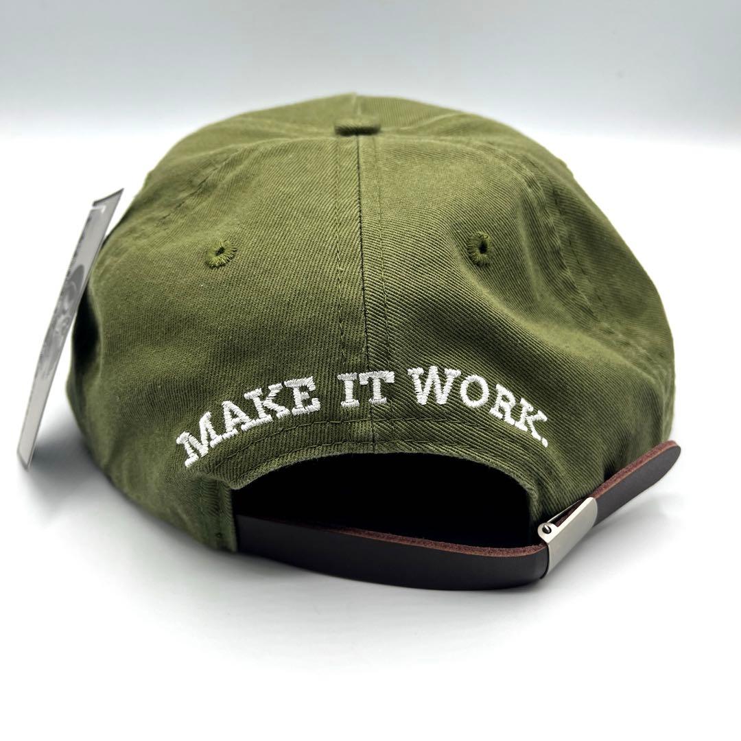 ★新品タグ付き★Extnded Family EF ロゴ刺繍 キャップ カーキ