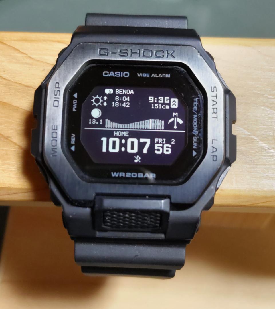 【美品】CASIO G-SHOCK GBX-100NS-1JF