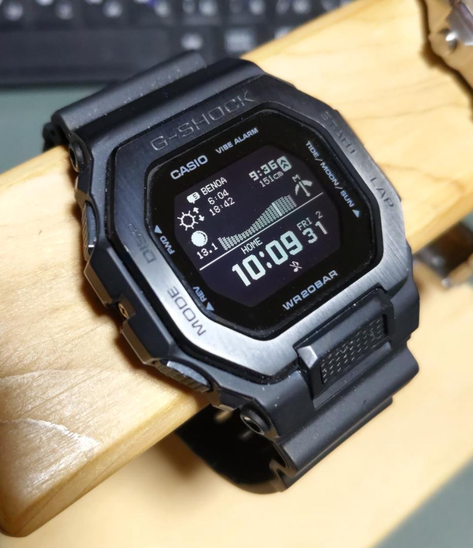 【美品】CASIO G-SHOCK GBX-100NS-1JF