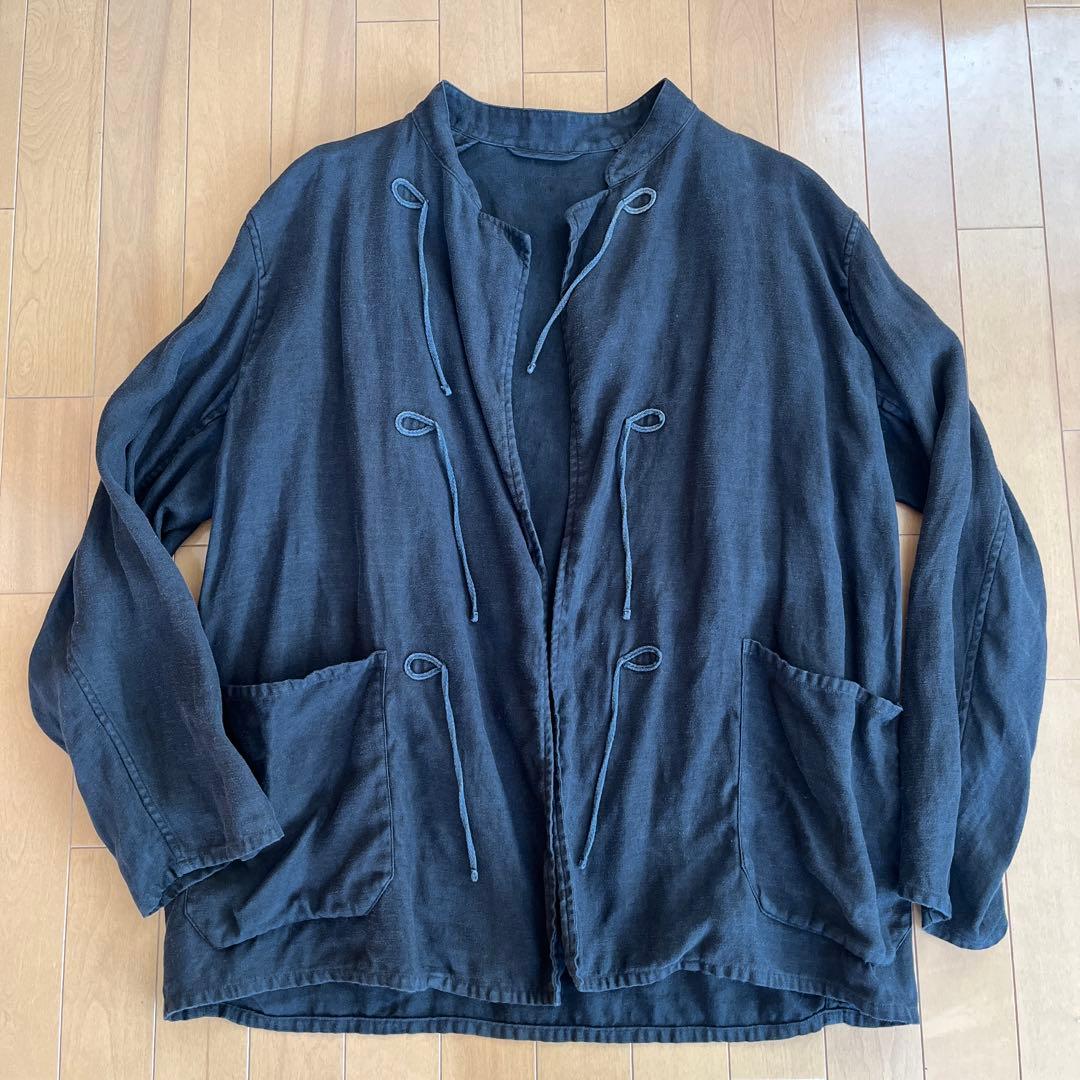 comoli 18ss リネン起毛スタンドカラージャケット　サイズ3