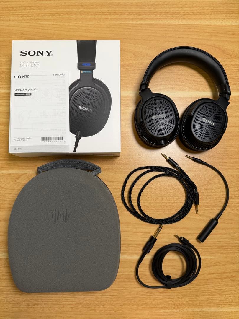 SONY MDR-MV1 黒龍セット