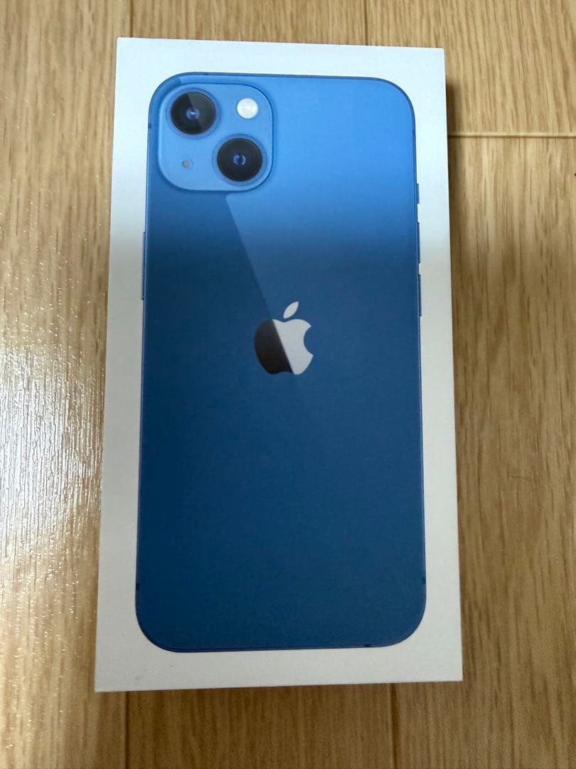 【美品】iPhone13 128GB ブルー　SIMフリー　Apple
