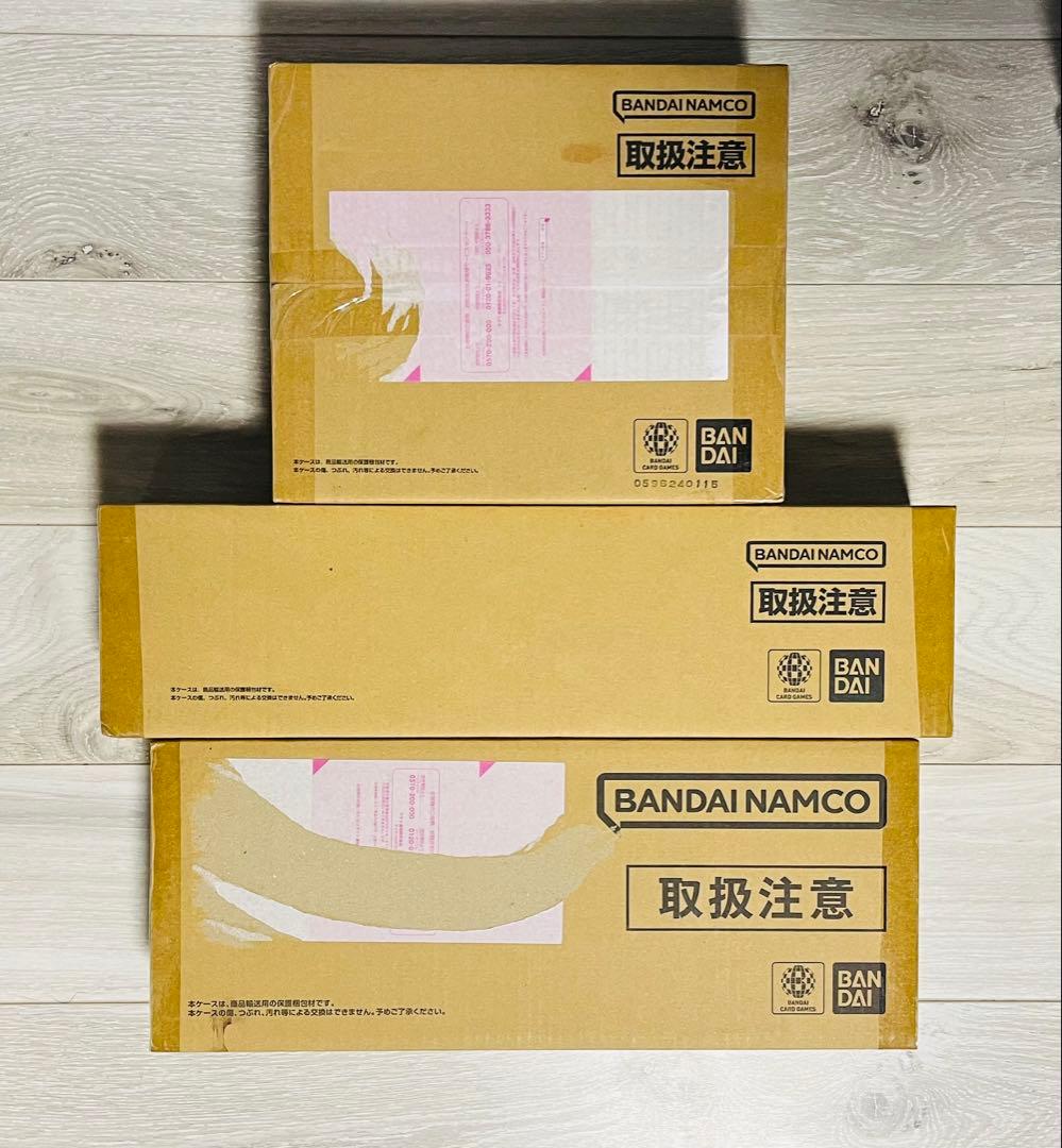 ワンピースカード 1st 2nd 3rd anniversary set 3点