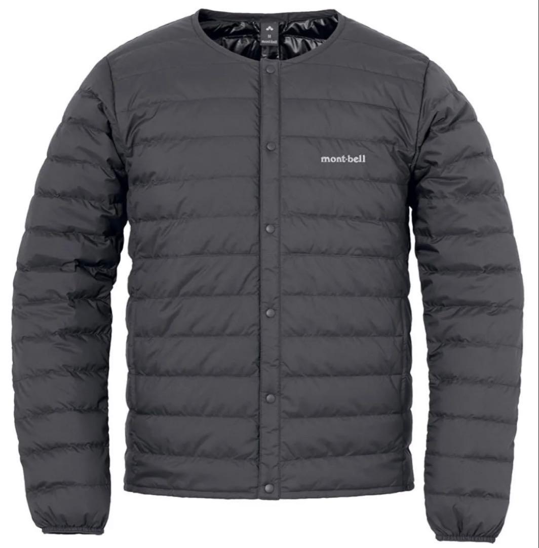 mont-bell モンベル スペリオダウン ラウンドネックジャケット ブラック