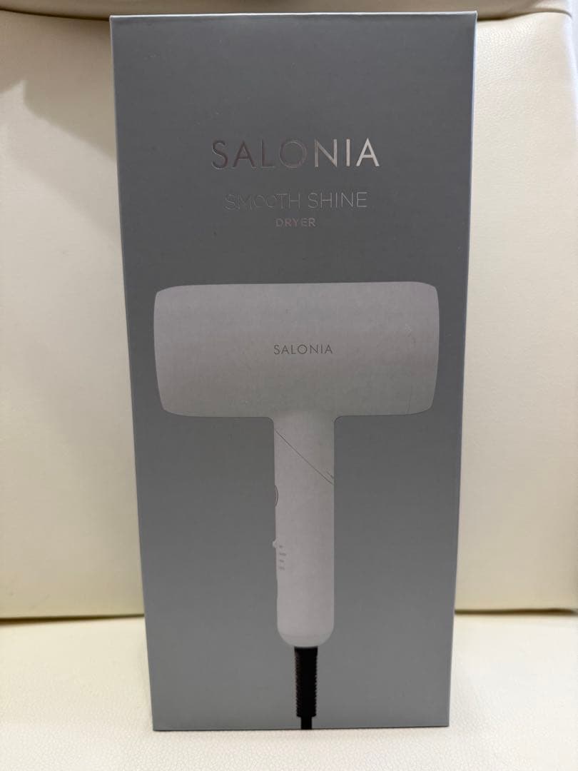 ヘアドライヤー SALONIA SMOOTH SHINE DRYER WHITE