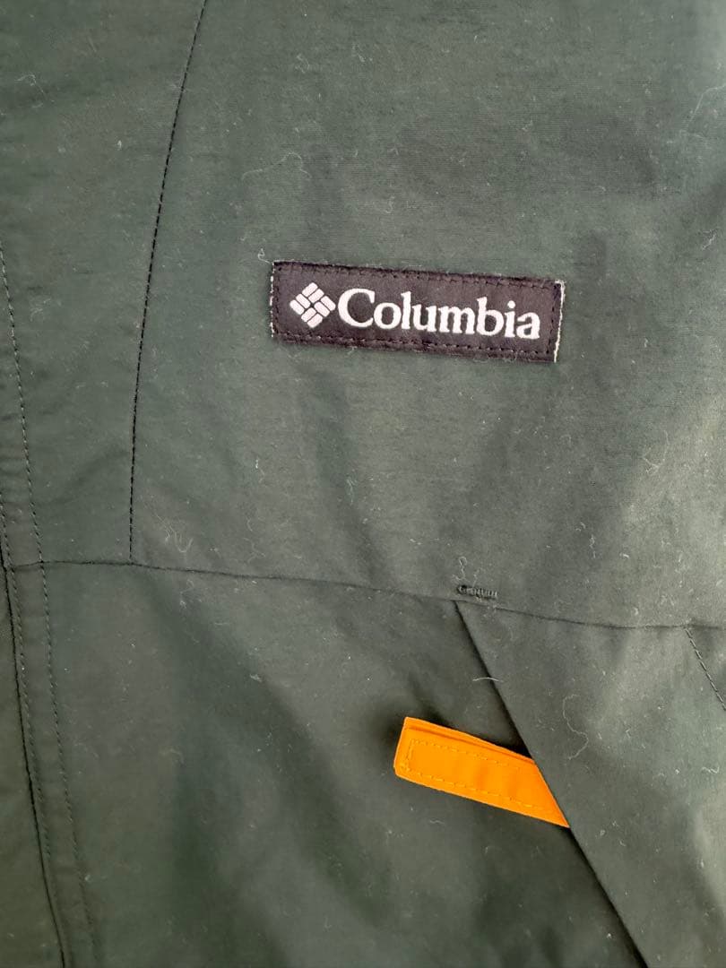 コロンビア　ベスト　撥水　ルーズシルエット　サイズM グリーン　緑