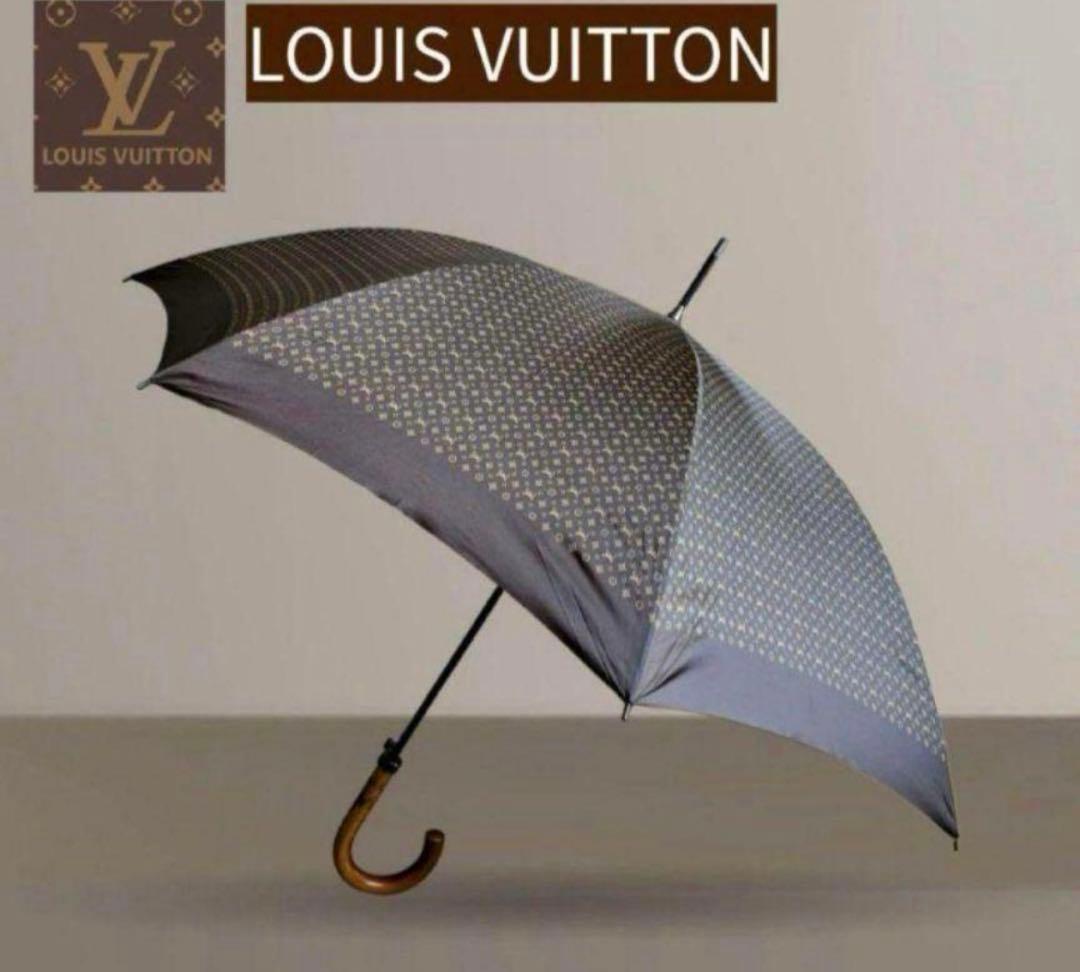 【LOUIS VUITTON】ルイヴィトン　モノグラム　パラプリュイ　ジャンプ傘