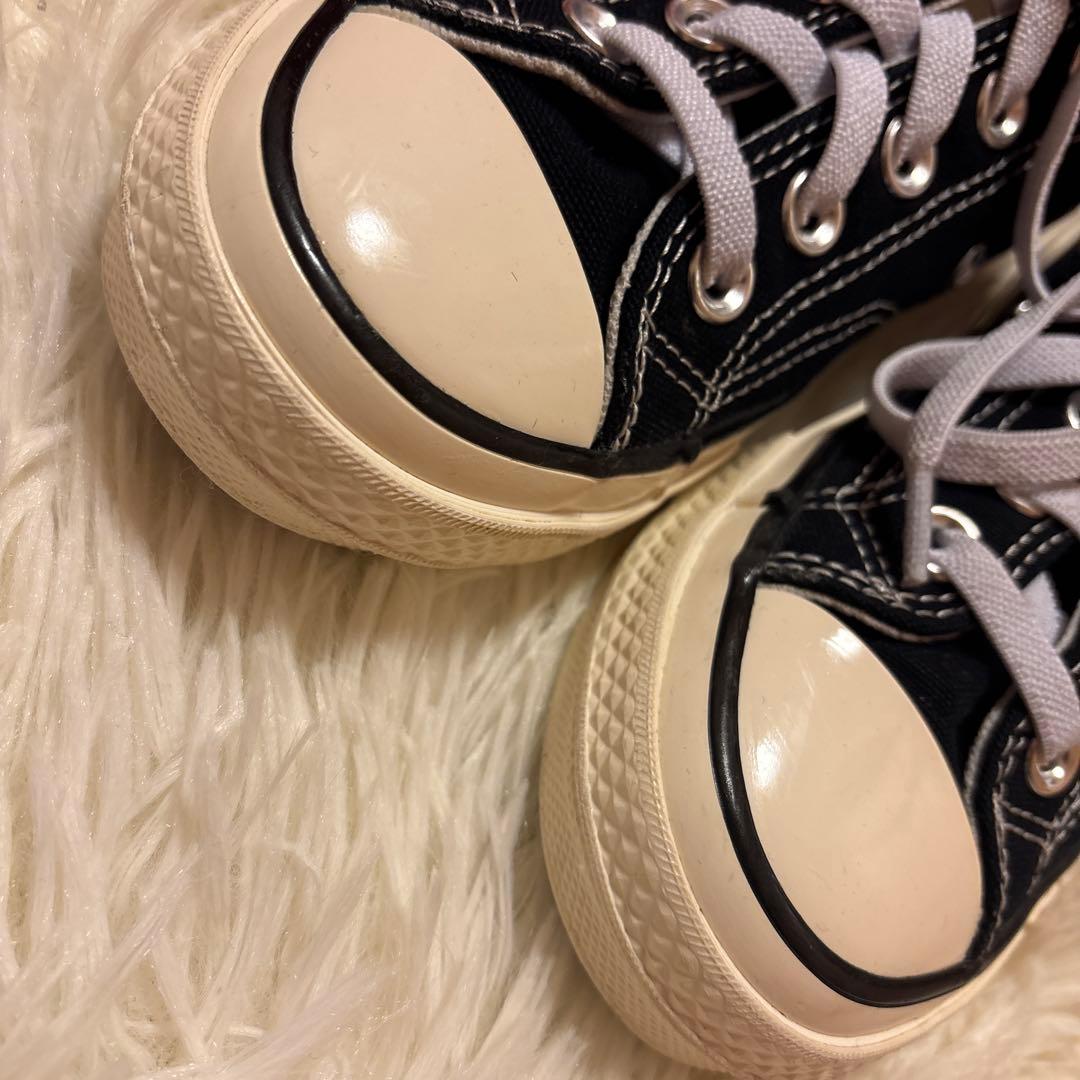 コンバース　CT70 チャックテイラー　チャックテーラー　黒　19㎝