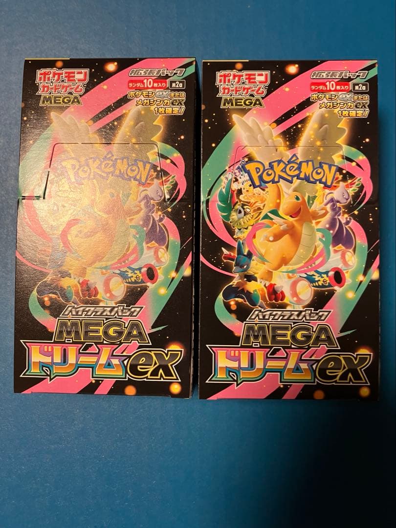 ポケモンカードBOX メガドリームex 未開封シュリンクなし　ペリペリあり