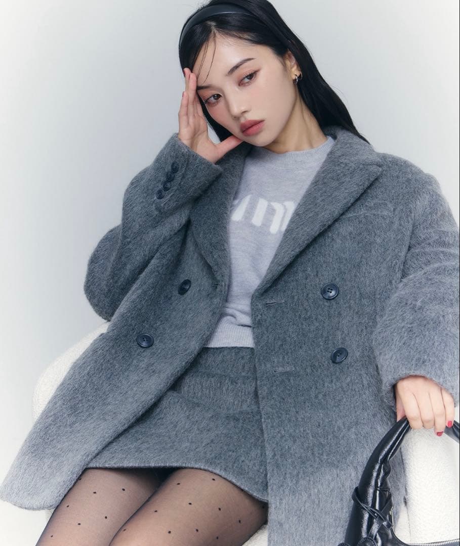 eimy istoire シャギーウールジャケット