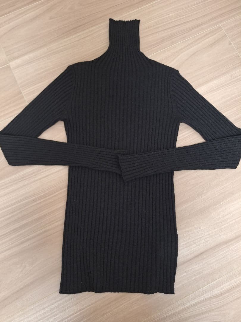 アニュアンス　カシミヤ100シアータートルネックプルオーバー