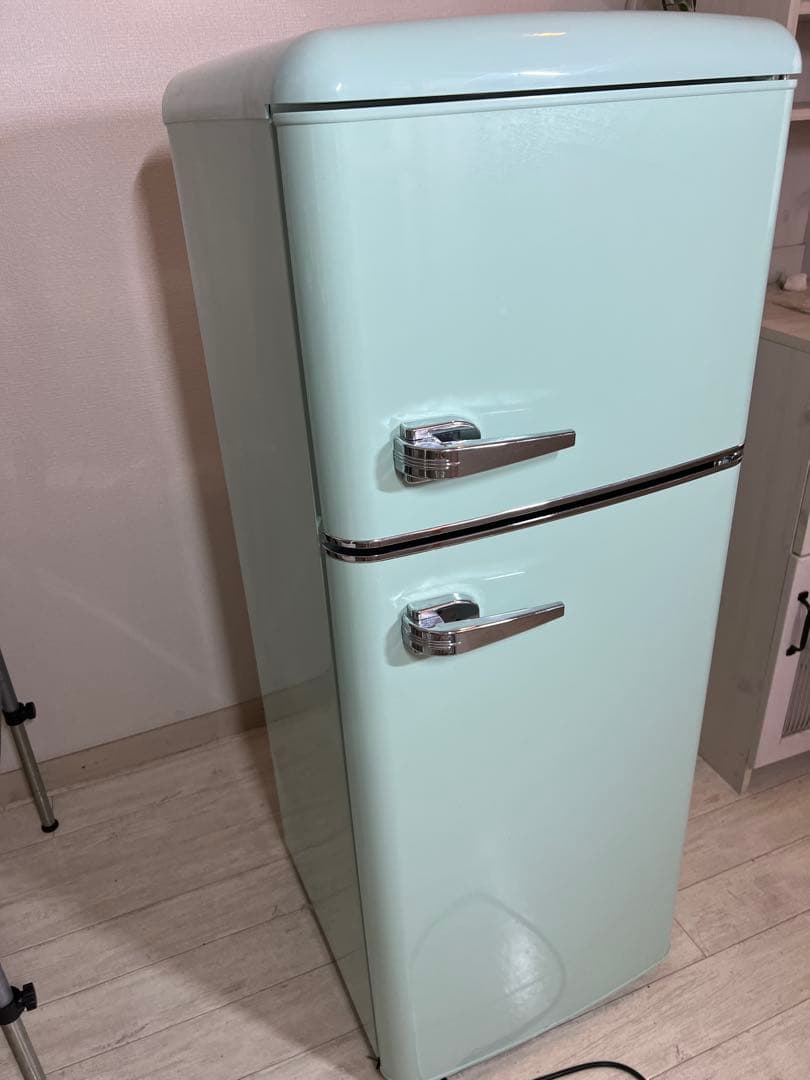 ほぺさん専用⭐️アイリスプラザ 冷蔵庫 114L 小型 ライトグリーン