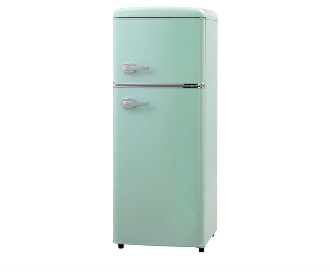 ほぺさん専用⭐️アイリスプラザ 冷蔵庫 114L 小型 ライトグリーン