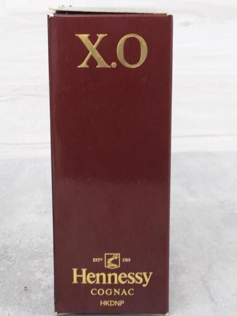 ▲未開栓/古酒 Hennessy/ヘネシーX.O グリーンボトル 金キャップ