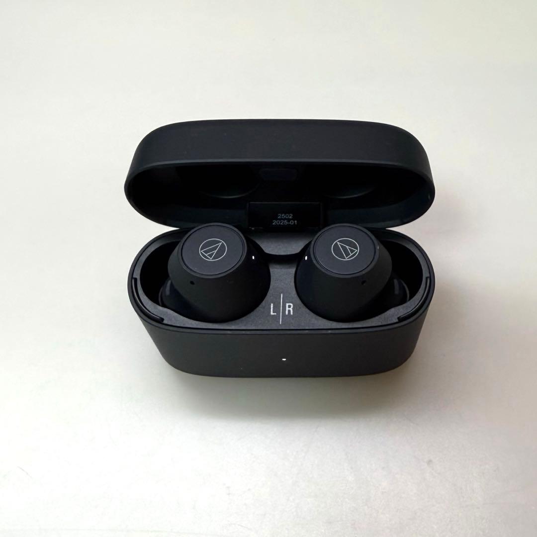 オーディオテクニカ ワイヤレスイヤホン ath-cks30TW+ 黒 ブラック