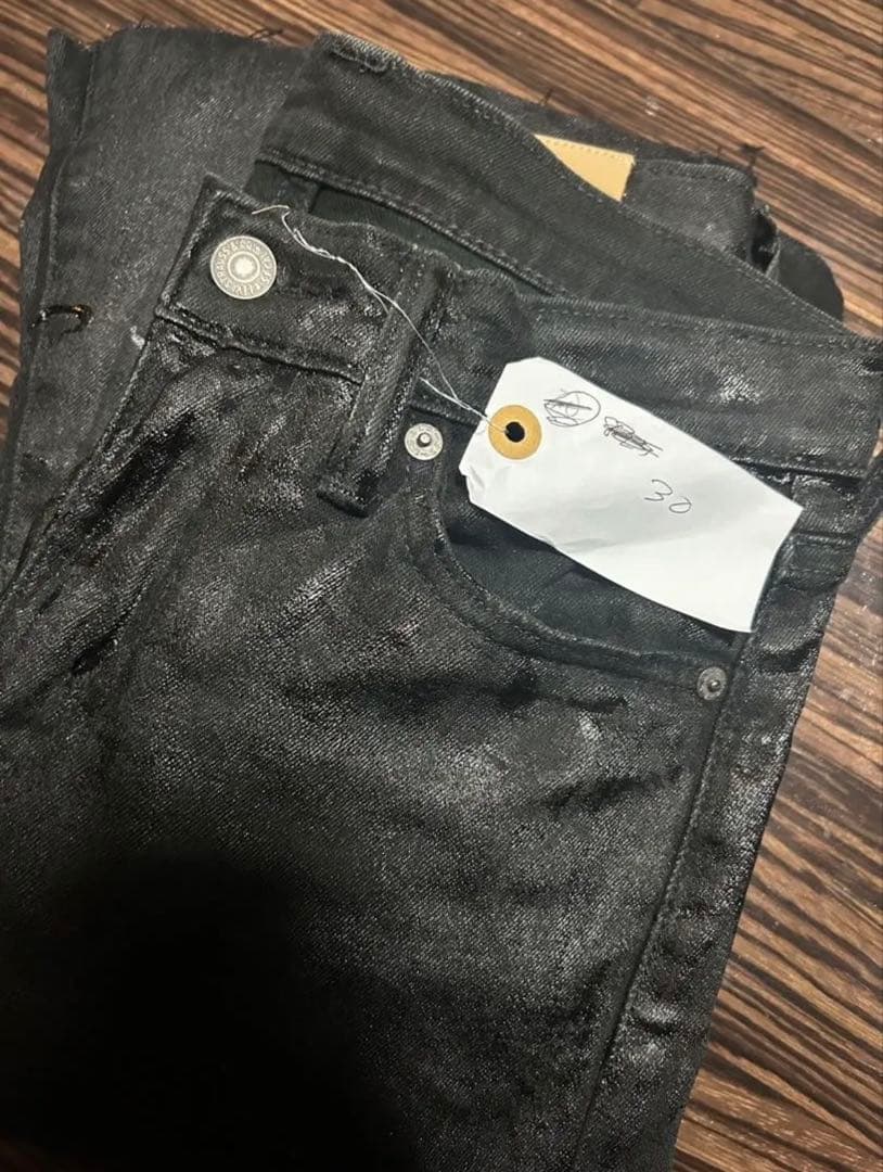 パンツ who want it LONG LENGS DENIM