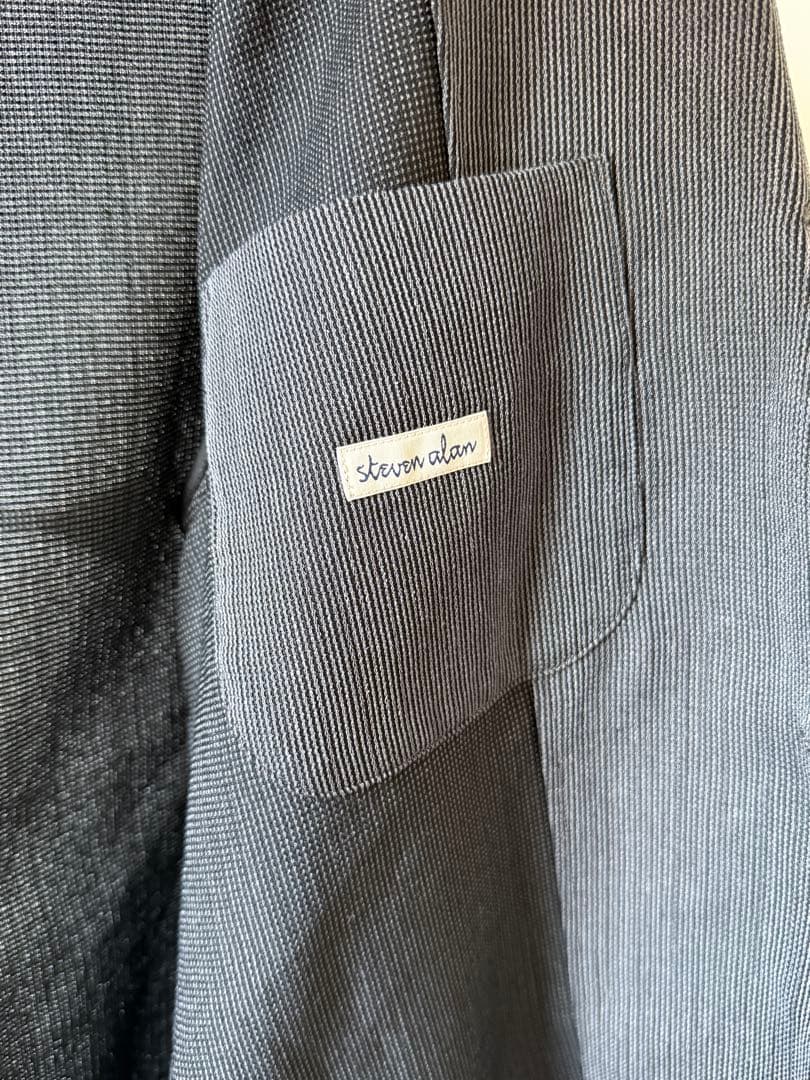 【Steven Alan】PE/L ブッチャーシングルブレスト 3B ジャケット