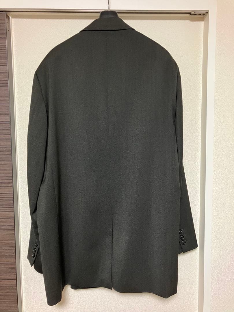 ジャケット・アウター ULTERIOR MELANGE WOOL GABARDINE D/B JKT