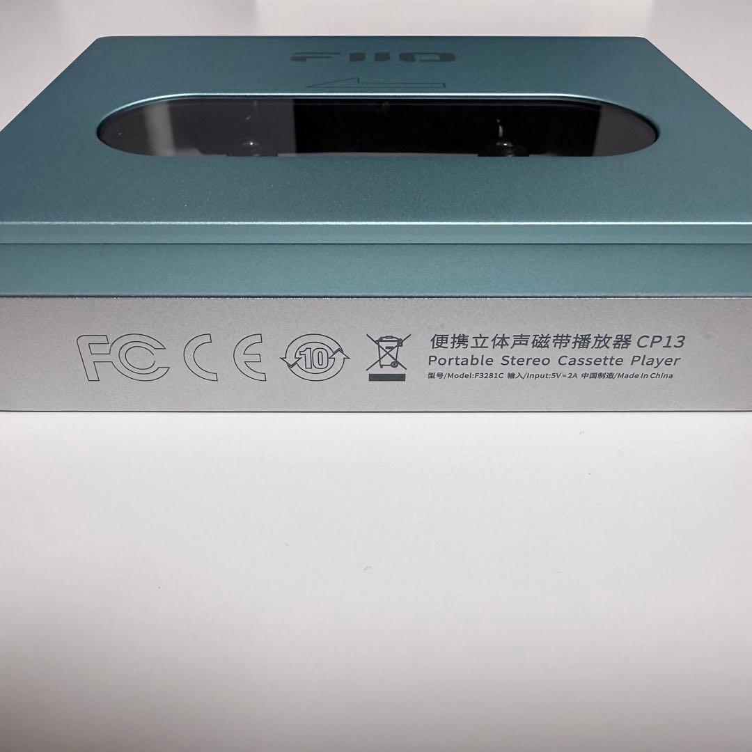 FiiO CP13 ポータブルカセットプレーヤー Blue