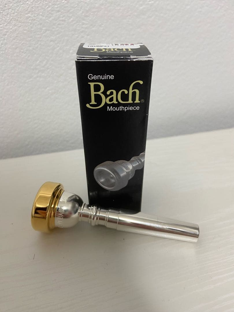 u*5様 新品 Bach トランペットマウスピース 3C IGP インナーゴール