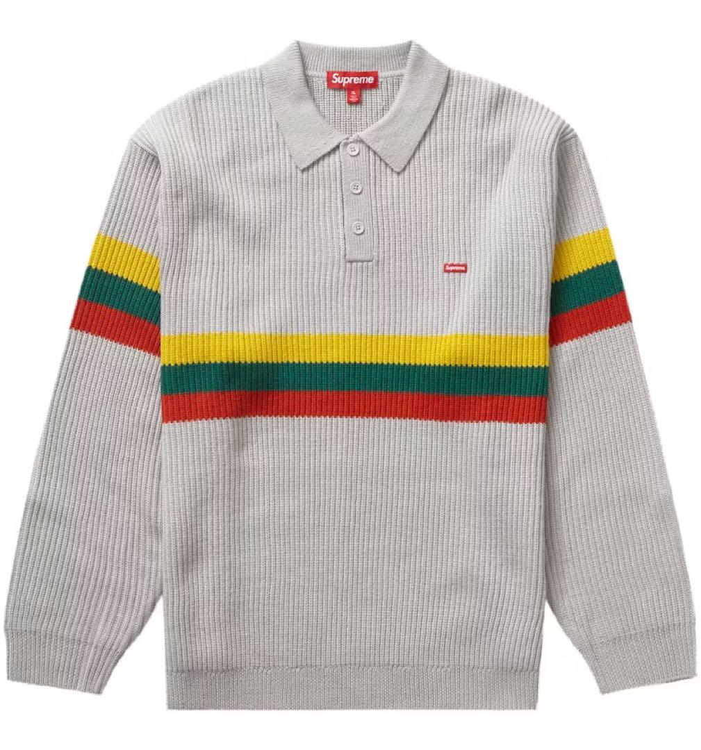 Supreme Small Box Polo Sweater/ポロ セーター