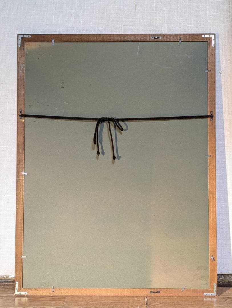 【真作】版画　藤浪理恵子　銅版画　花粉　深層表現作品　W131