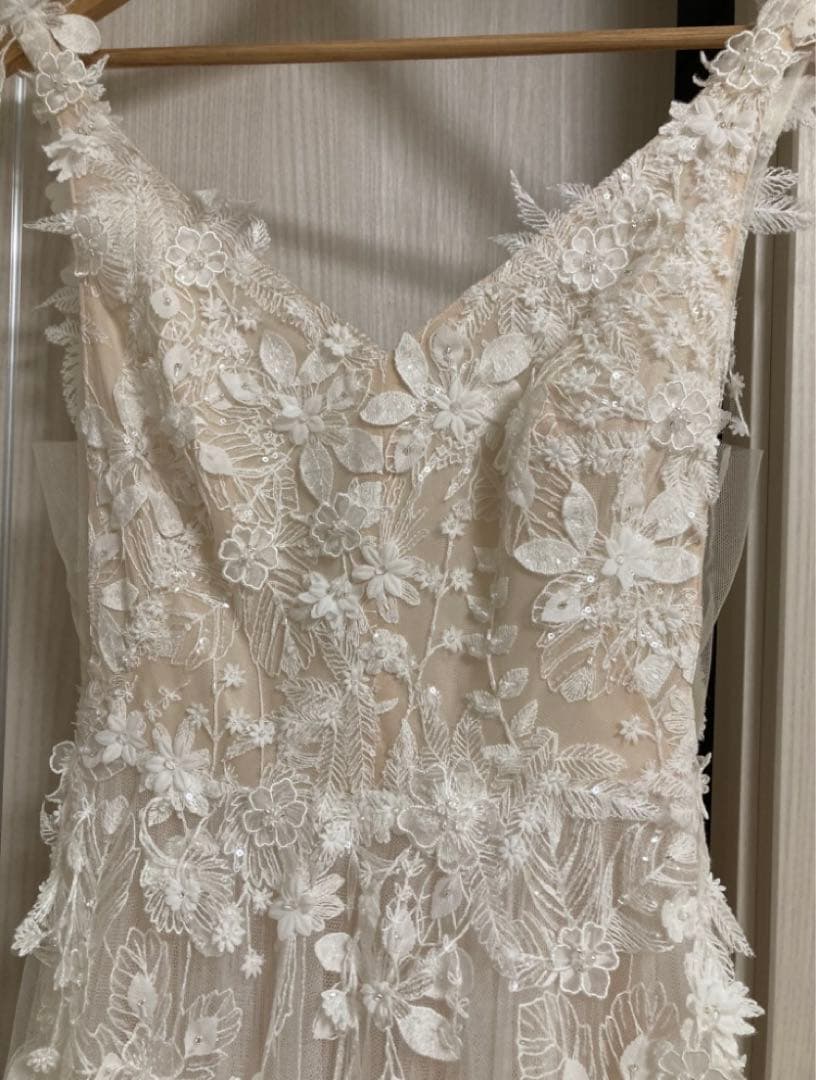 k*u様 plumedress ウエディングドレス　花嫁　前撮り　結婚式