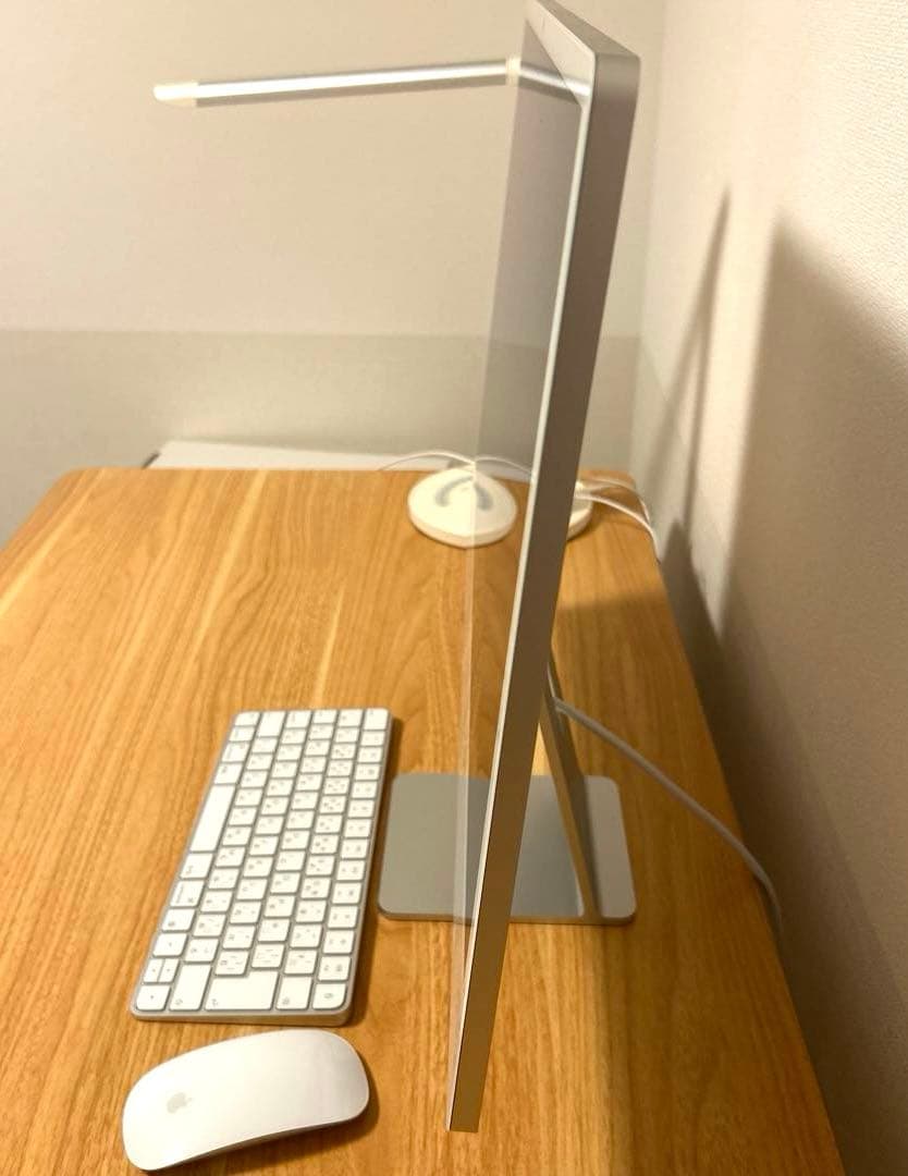 2025年9月7日購入2024iMac M4チップ　シルバー