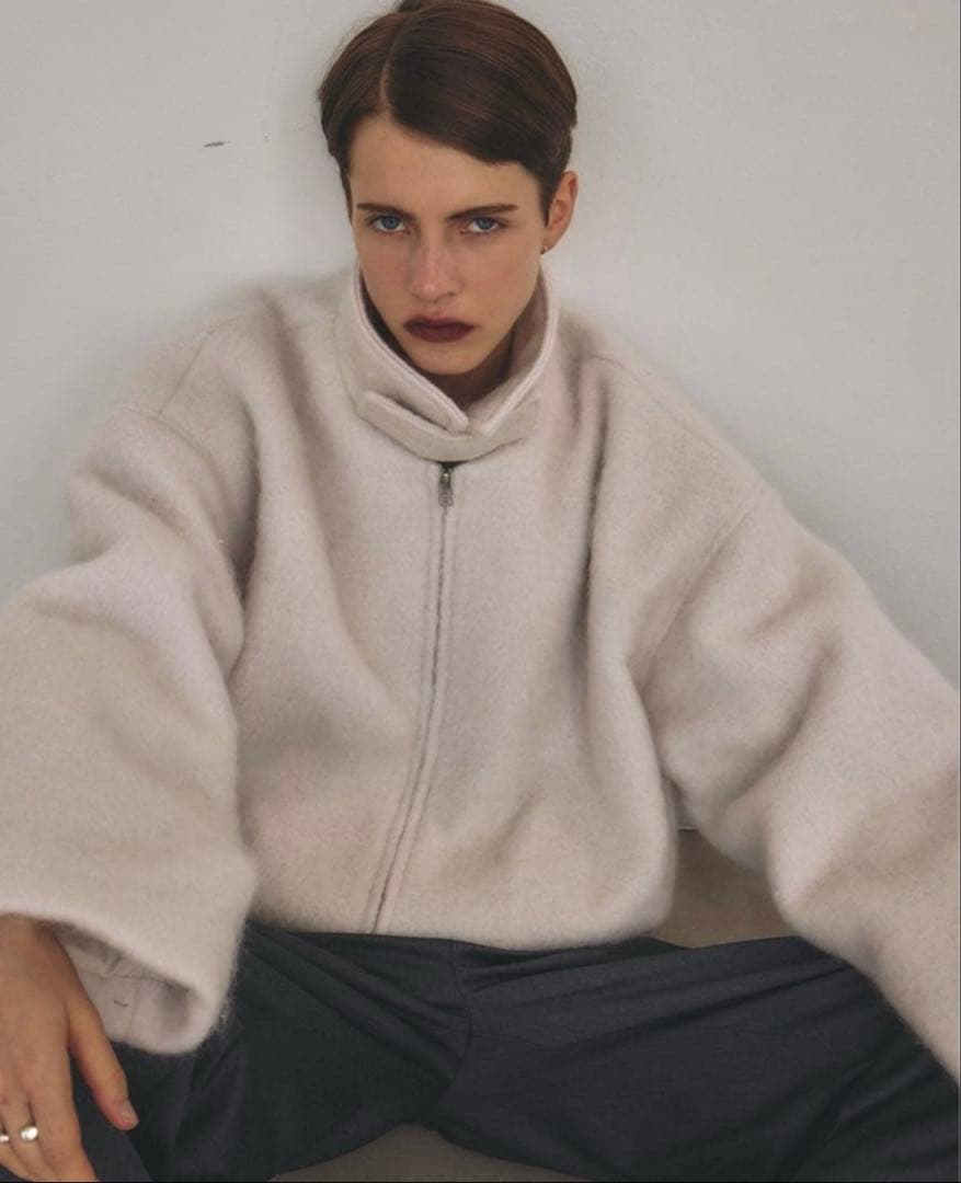 タイムセール！JSELF mohair shaggy blouson ブルゾン