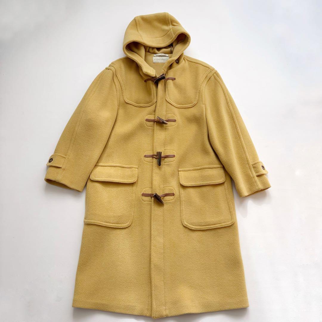 グローバーオール キングストン ダッフルコート ヘリンボーン マスタード 40