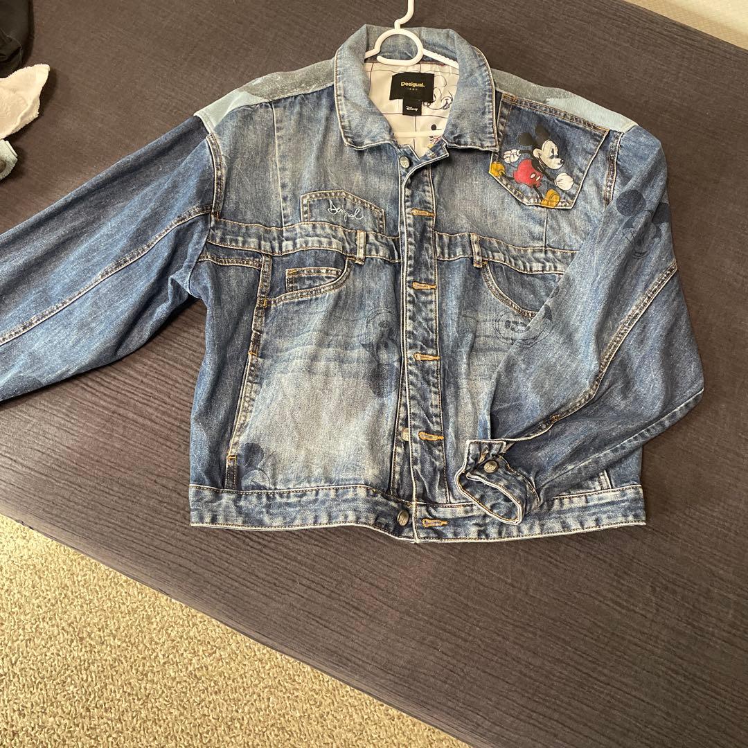 値下げ❗️デシグアル　ミッキーデニムジャケット　オーバーサイズ