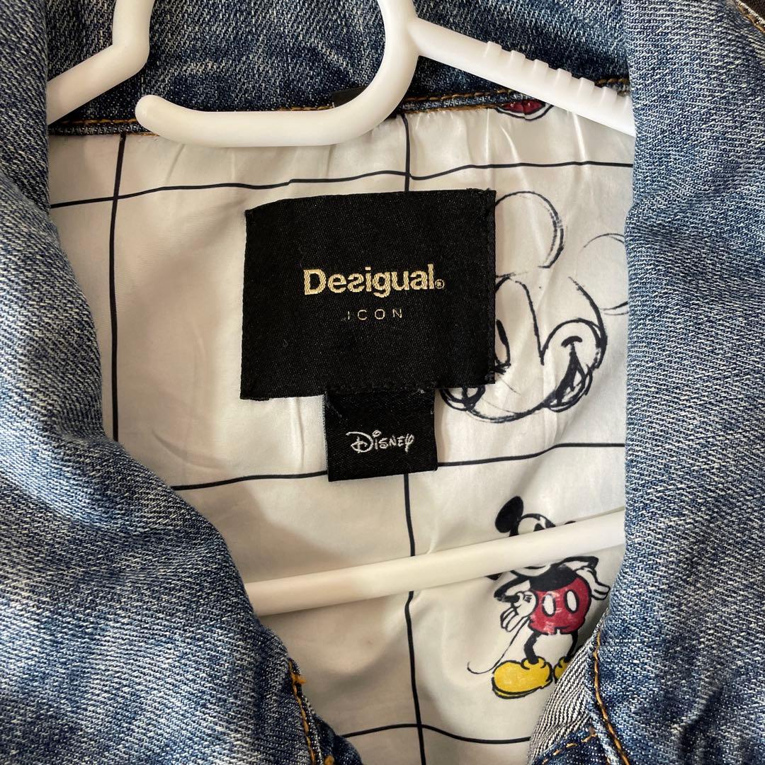 値下げ❗️デシグアル　ミッキーデニムジャケット　オーバーサイズ