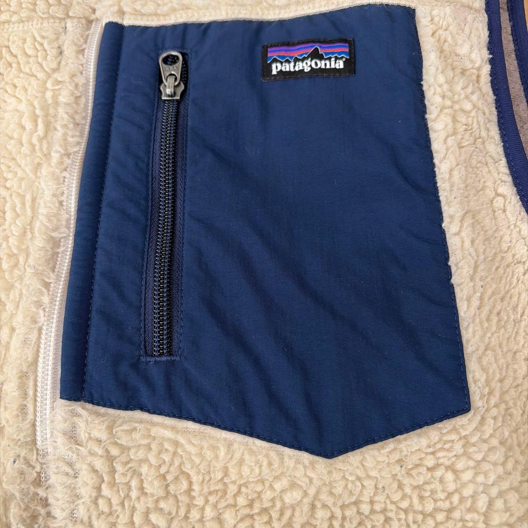 patagonia メンズ ベスト M ベージュ　レトロX