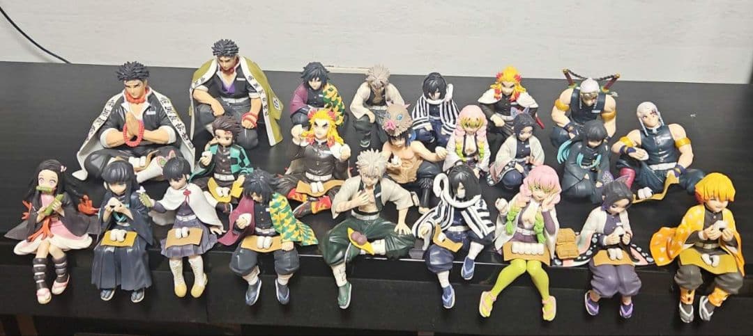 鬼滅の刃　ちょこのせ　フィギュアおにぎり　柱合会議　コンプ　23体