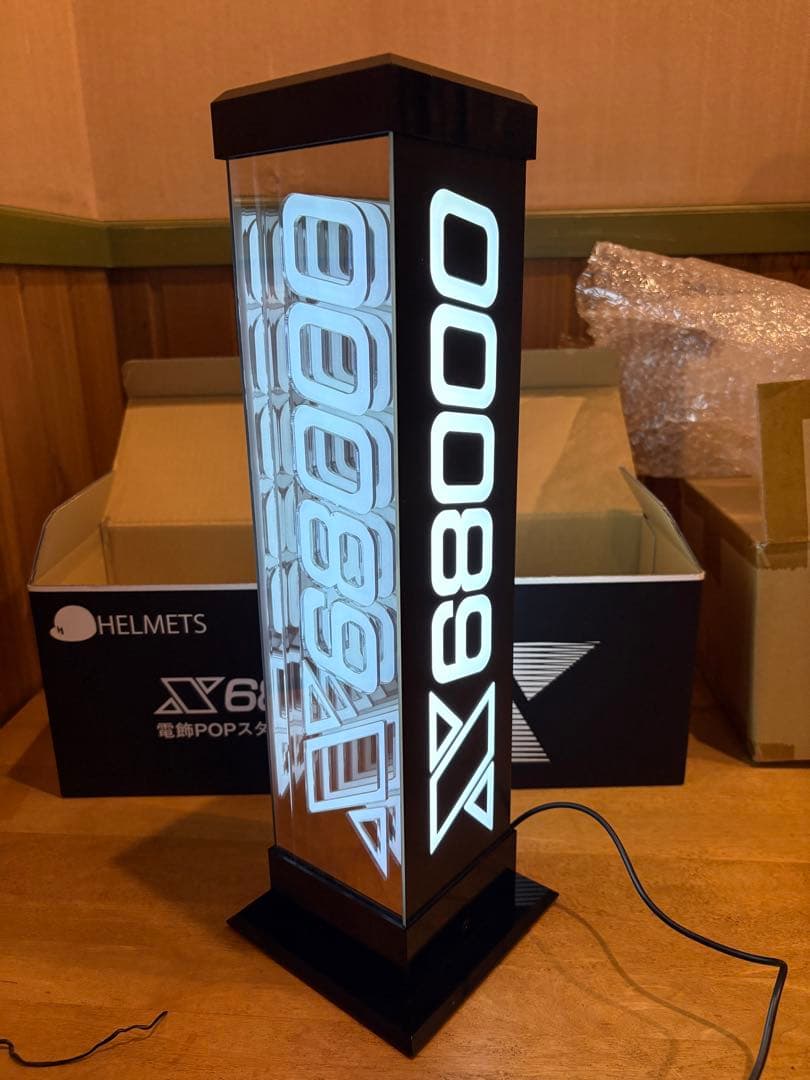 HELMETS　復刻X68000電飾タワーPOP　美品 BEEP