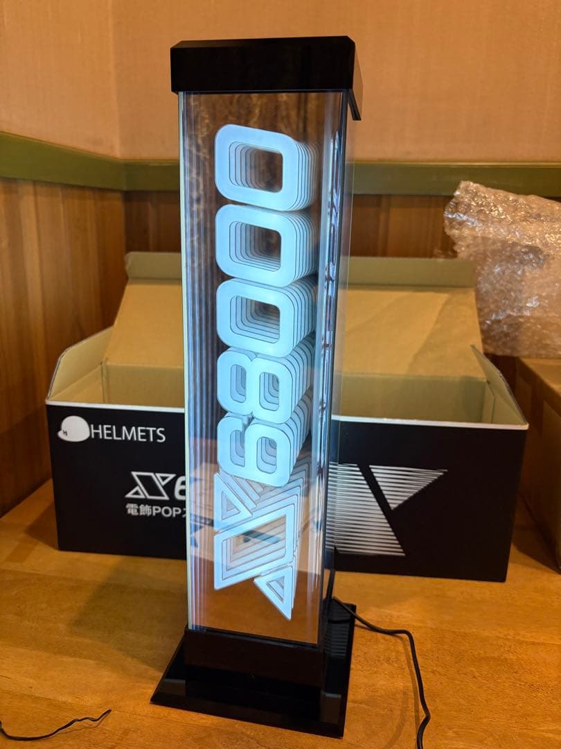 HELMETS　復刻X68000電飾タワーPOP　美品 BEEP