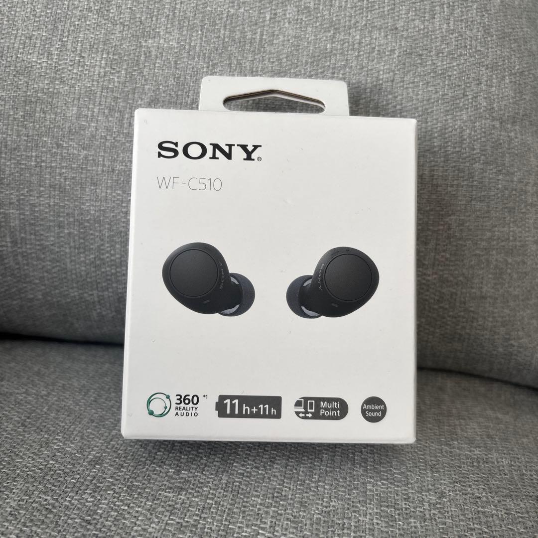 SONY WF-C510 ブラック ワイヤレスイヤホン