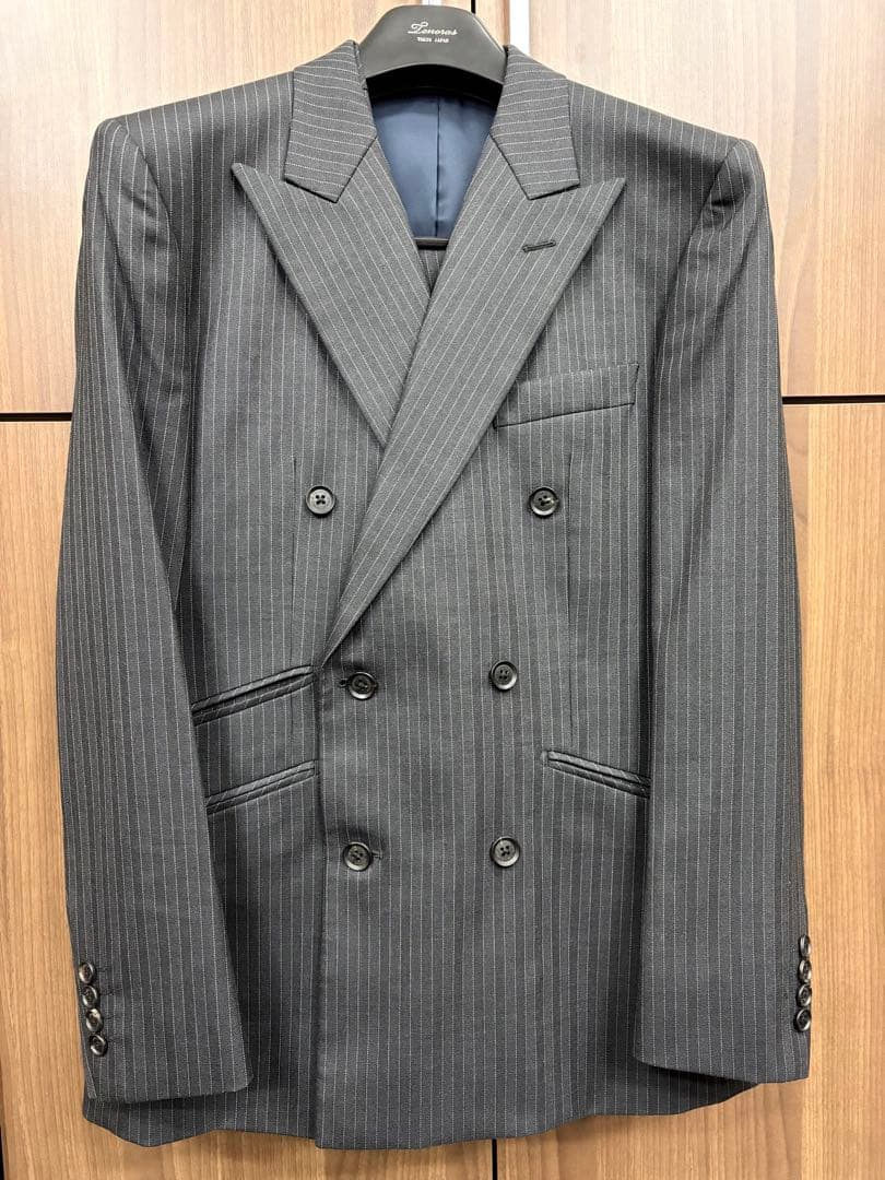 【美品】TENORAS スリーピースダブルスーツ M