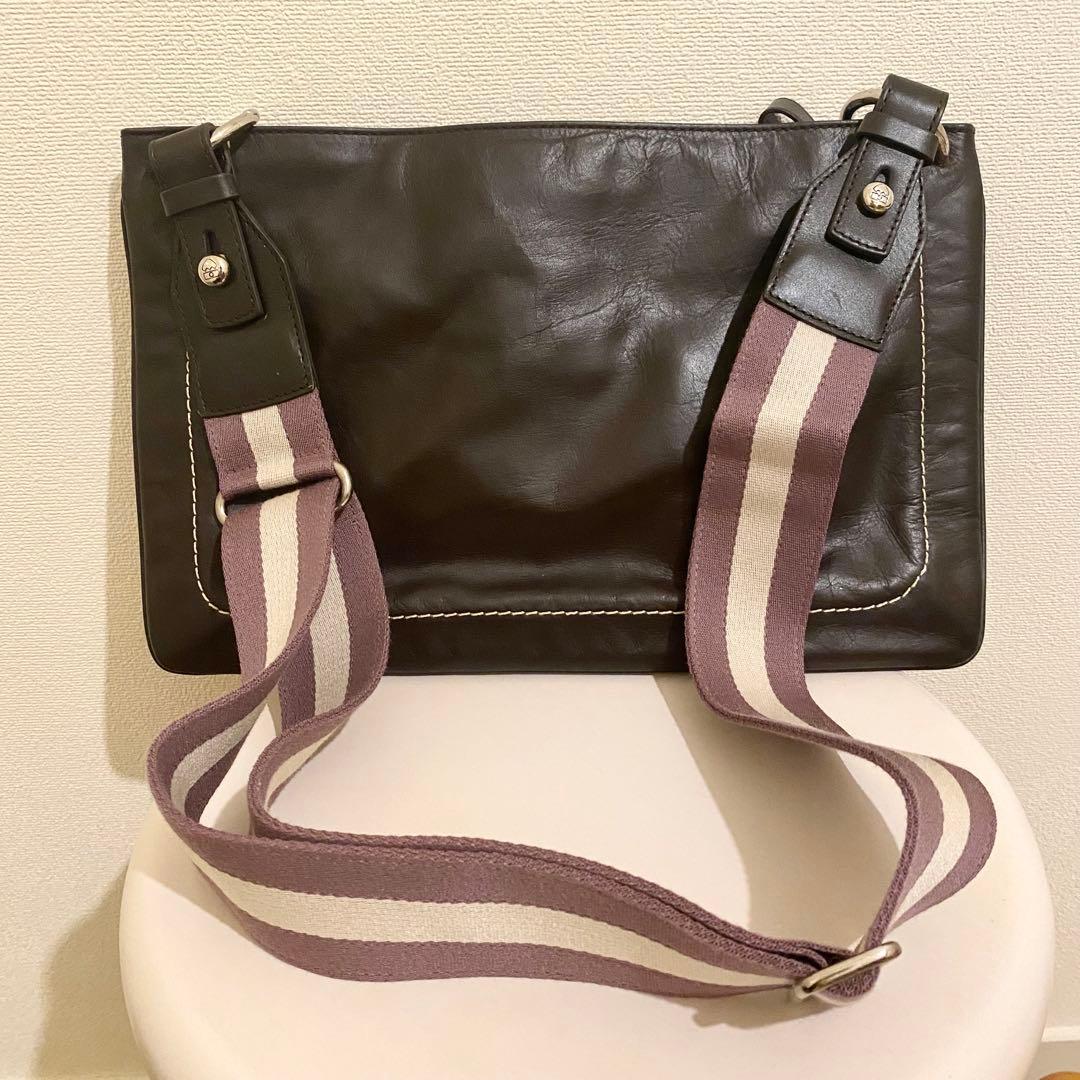 【美品】BALLY バリー トレインスポッティング メッセンジャー バッグ