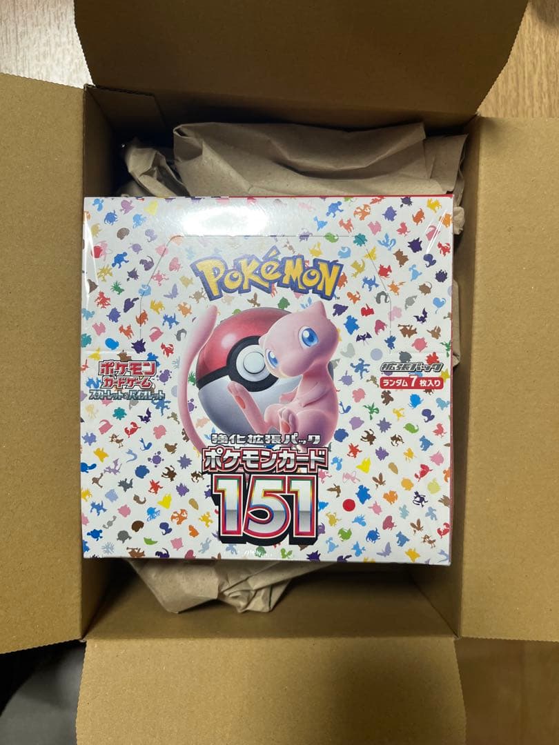 ポケモンカード151 box シュリンク付き 新品未開封