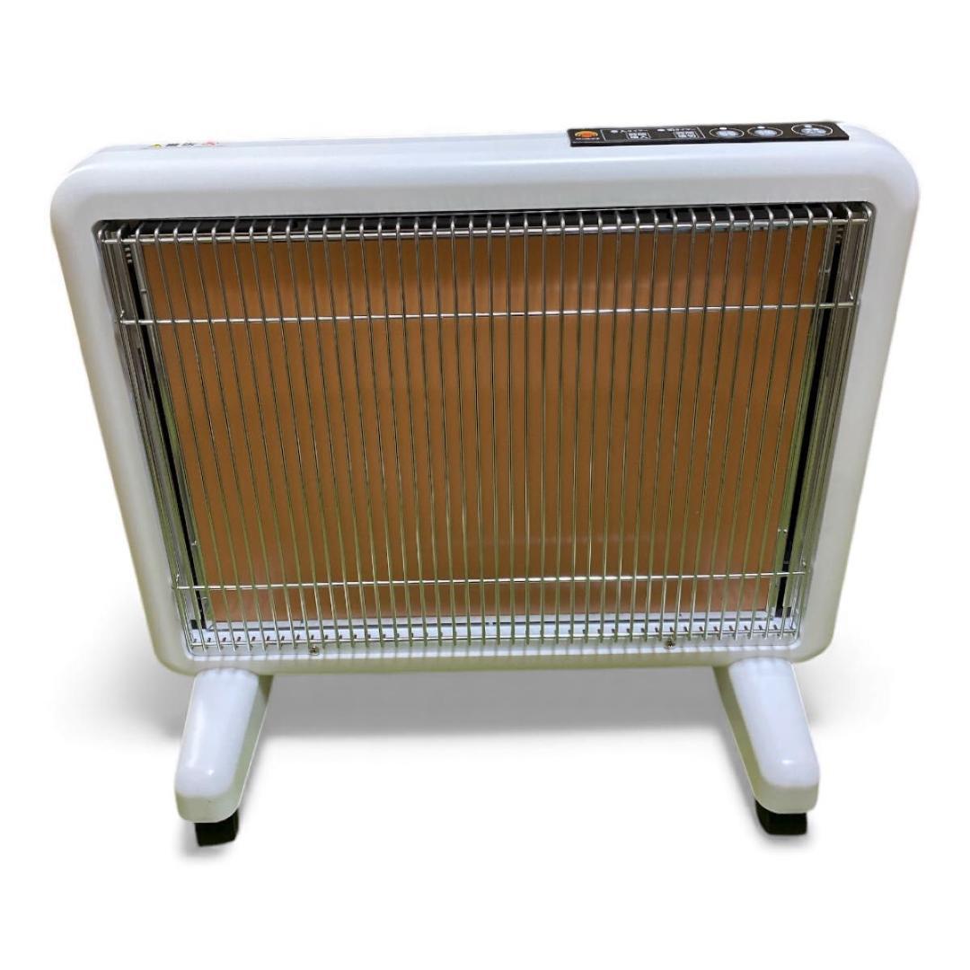 【美品】サンルミエ E800L-TM3 タイマー付　遠赤外線暖房器　ホワイト