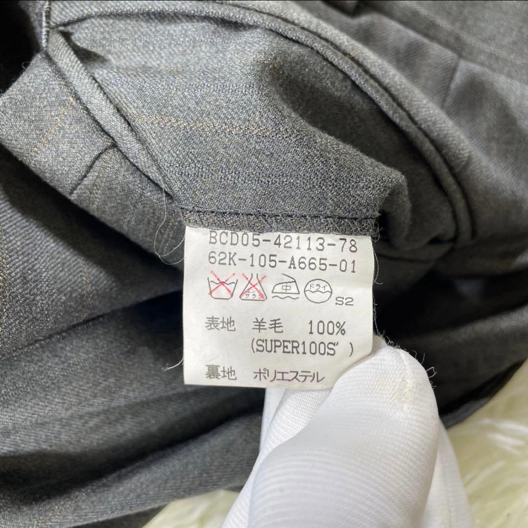 美品 BURBERRY セットアップ ダブル ストライプ スーツ ビンテージ