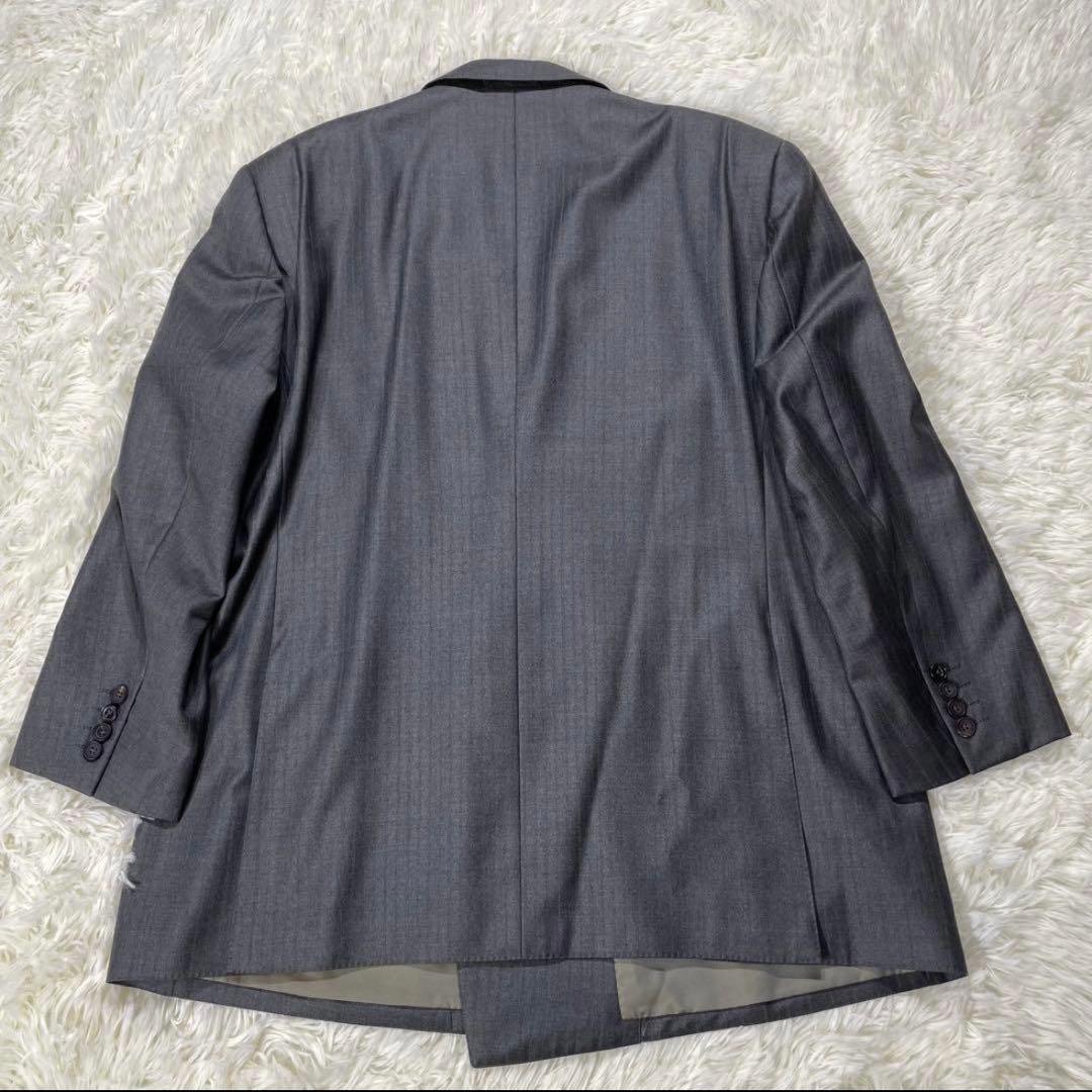 美品 BURBERRY セットアップ ダブル ストライプ スーツ ビンテージ