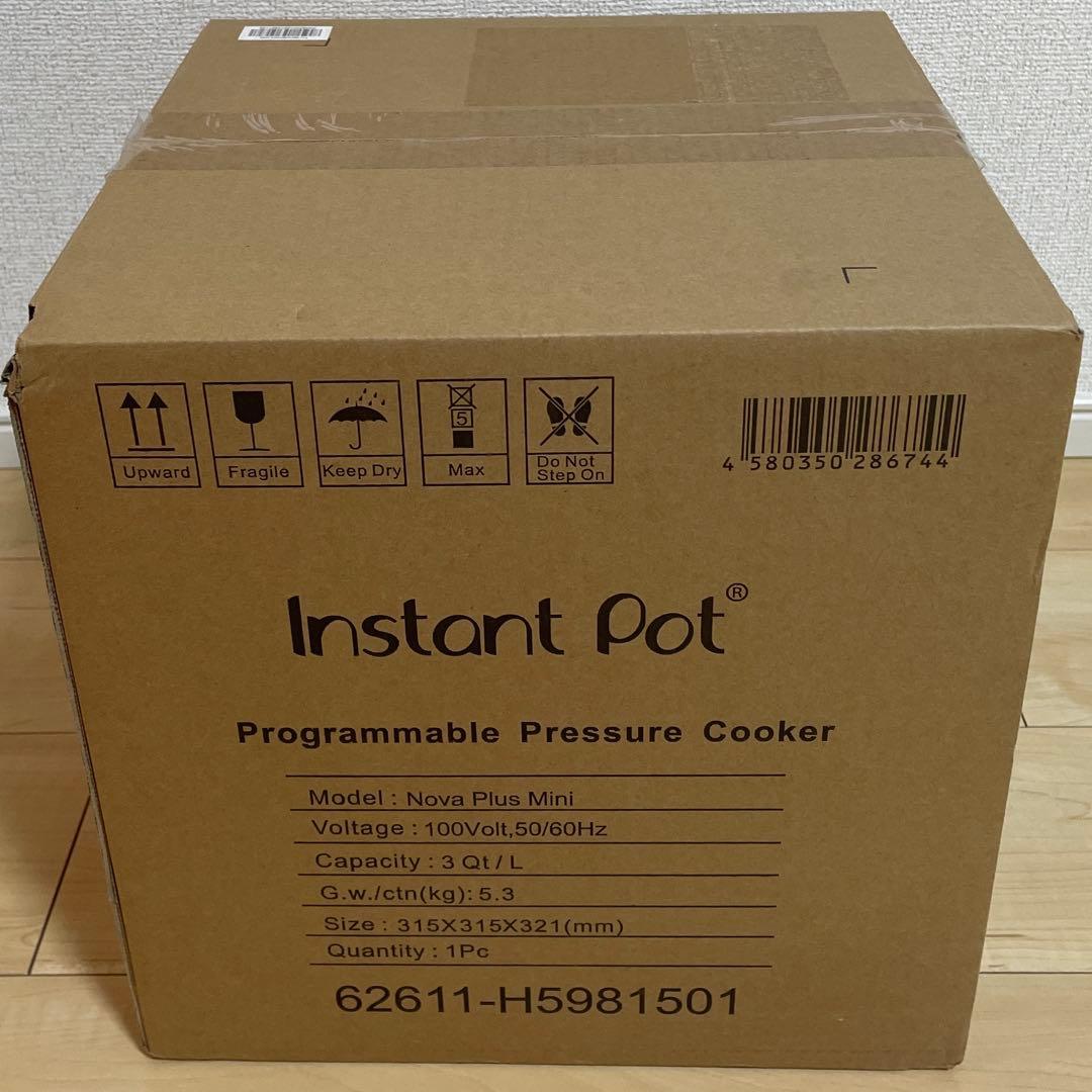Instant Pot インスタントポット　Nova Plus Mini3.0L