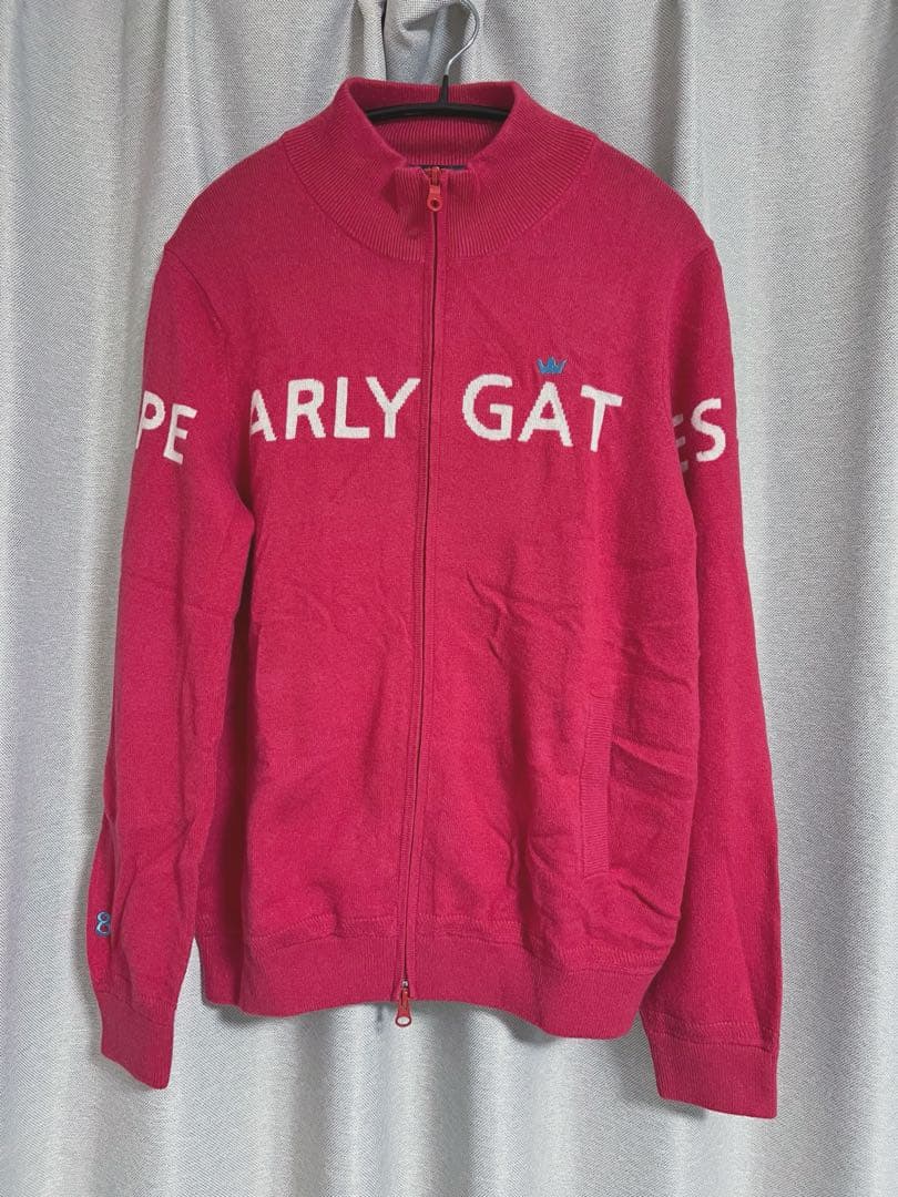 新品未使用 / PEARLY GATES / ピンクセーター / サイズ2紙袋付