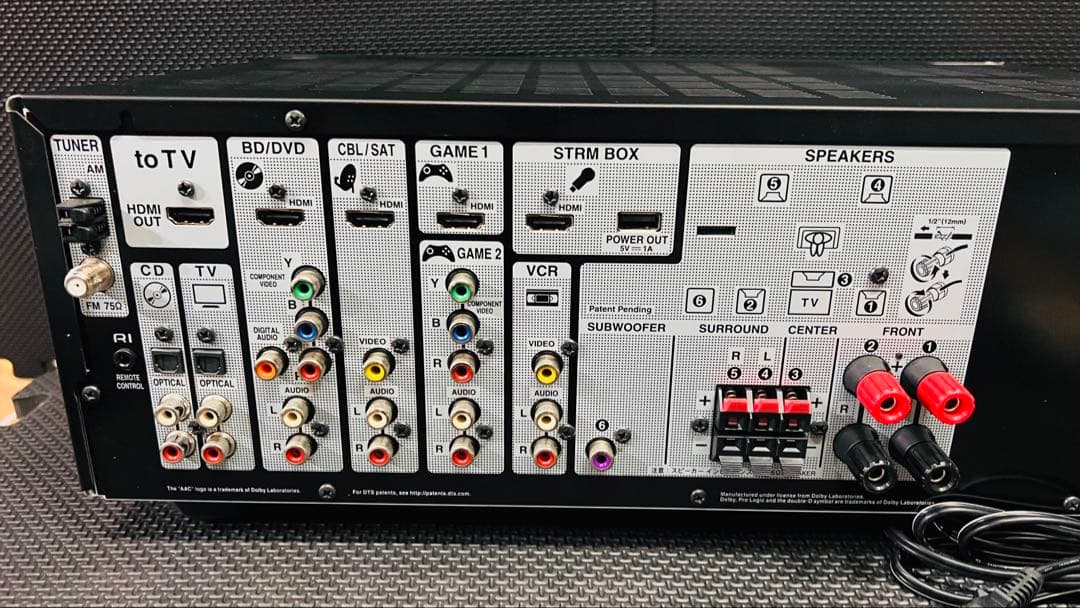 ONKYO TX-SR343(B) AVレシーバー