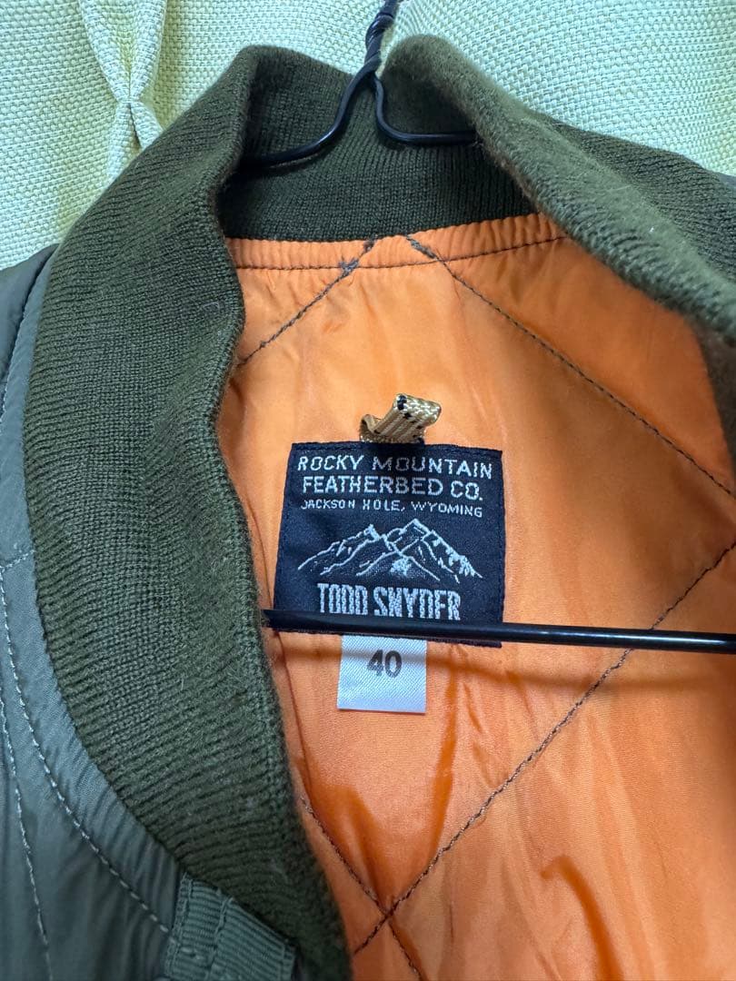 ROCKY MOUNTAIN FEATHERBED ダウンベスト 40