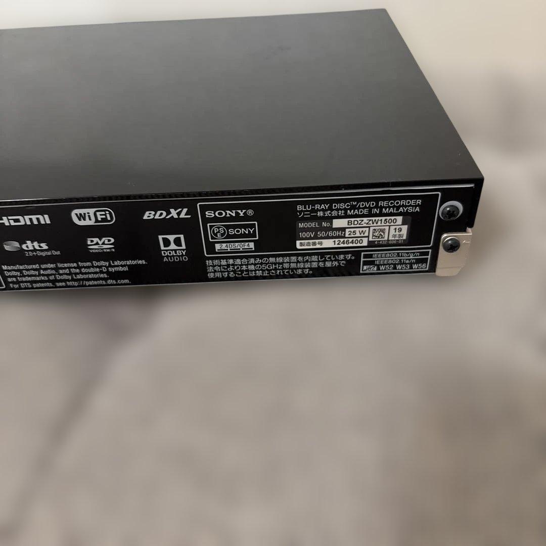 SONY 4Kブルーレイレコーダー